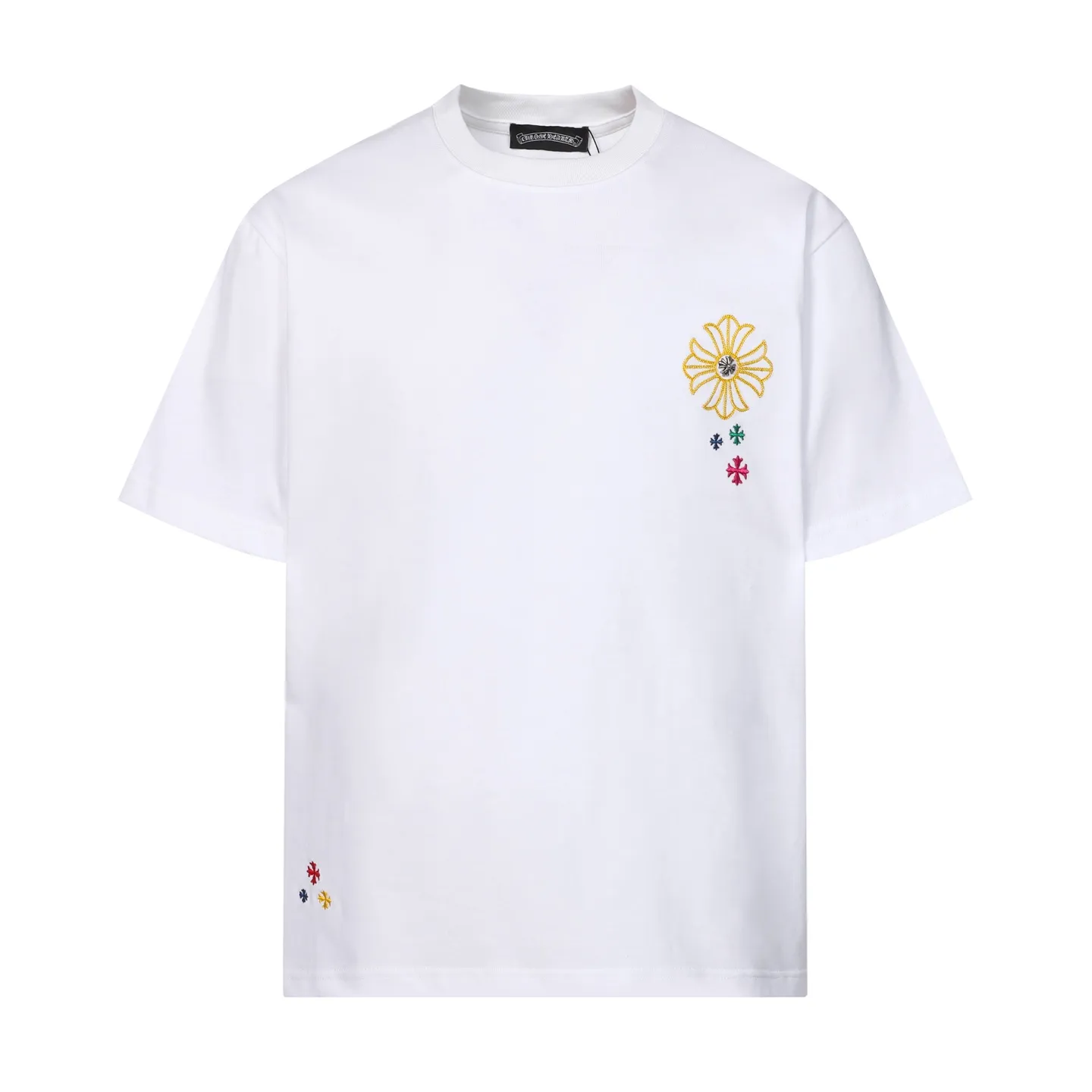 【 Quality】 ：8960# ：Black White Size：S XXL 𝗖𝗵𝗿𝗼𝗺𝗲 𝗛𝗲𝗮𝗿𝘁𝘀 26ss logo Quality T Classic 2026ss Quality Versatile Quality